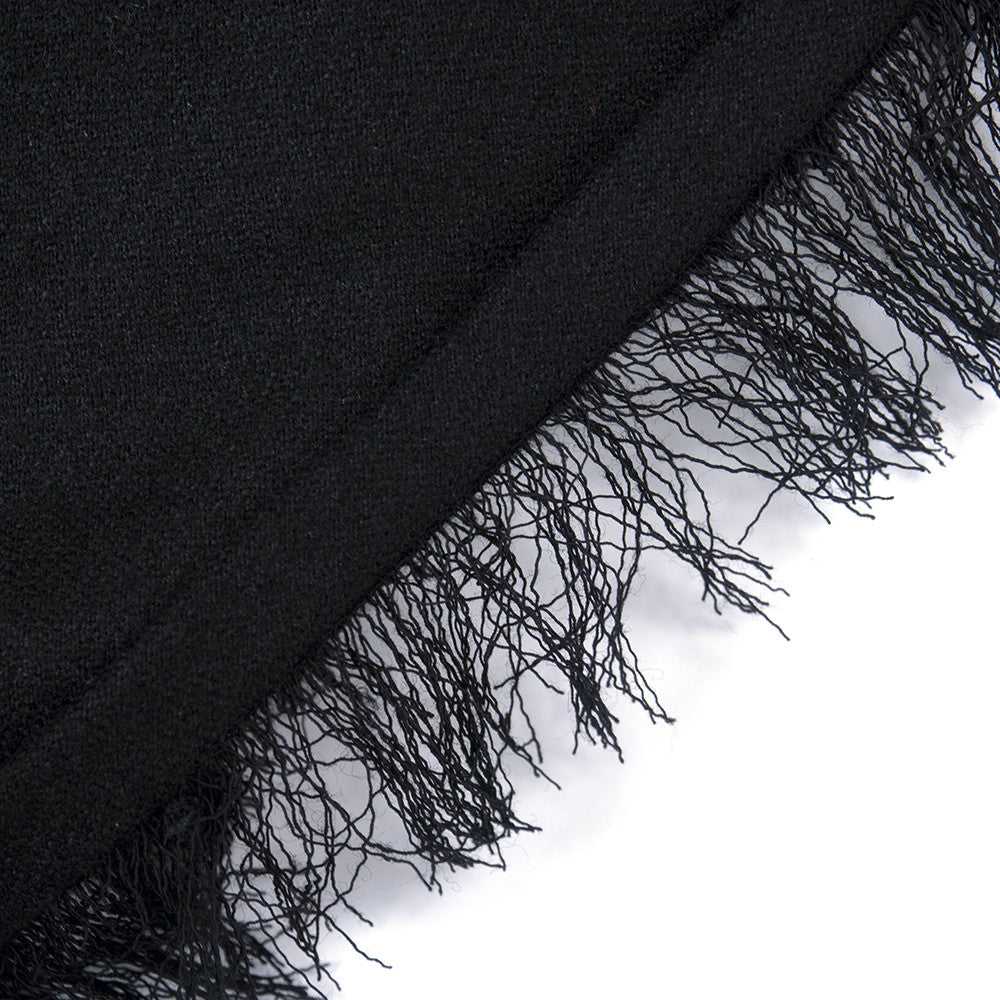 CHADO RALPH RUCCI Black Cashmere & Sequin Dress - image 5