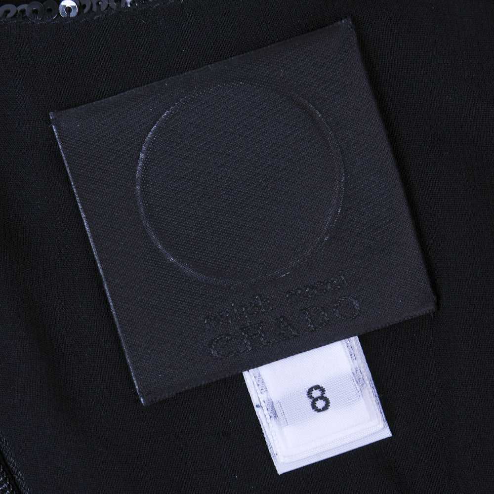 CHADO RALPH RUCCI Black Cashmere & Sequin Dress - image 7