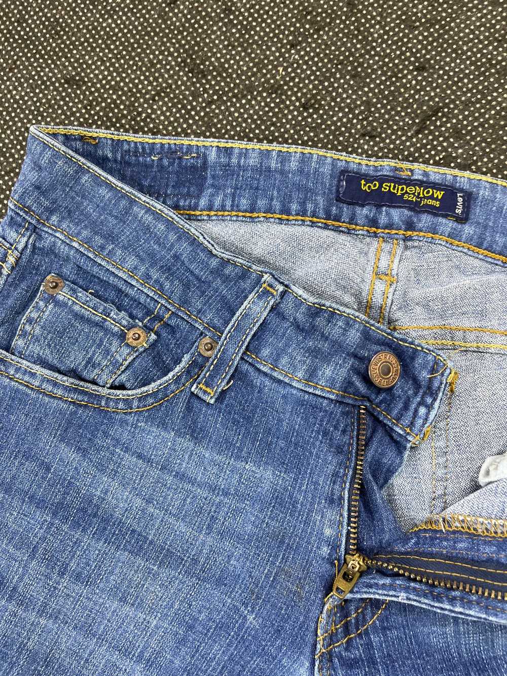 Levi's × Vintage Vintage Levi's 524 Flare Jeans -… - image 7