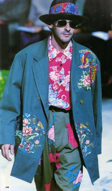 Yohji Yamamoto Yohji Yamamoto SS96 floral pants