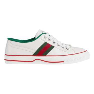 Gucci Tennis 1977 leather trainers