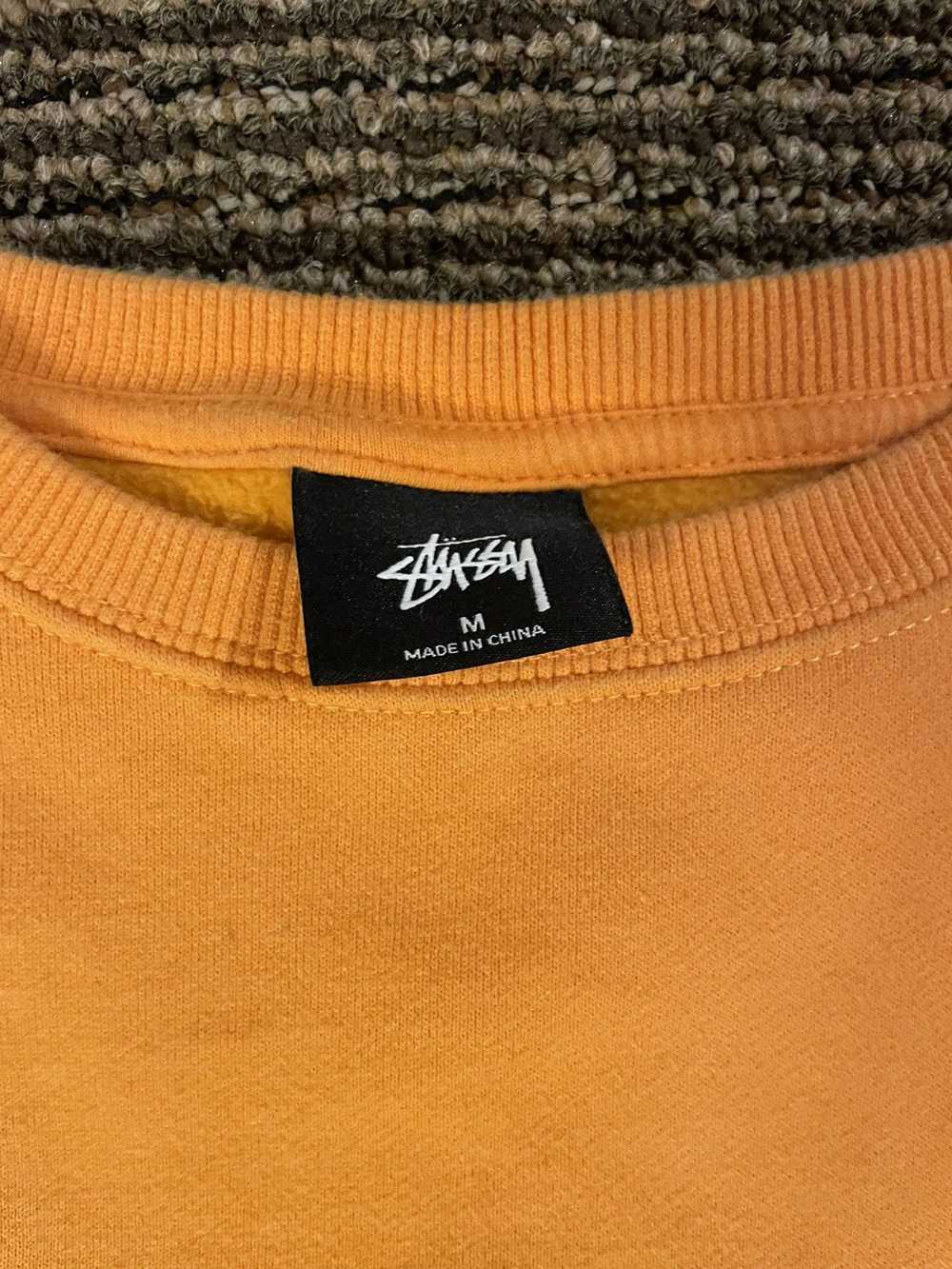 Stussy Stussy orange crewneck - image 3