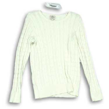 St. John's Bay St Johns Bay Womens Sweater White S