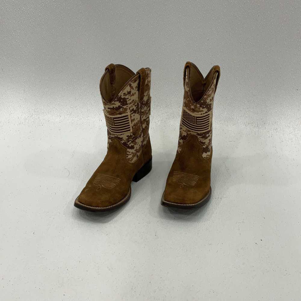 Ariat Boys Cowboy Western Boots Patriot 10019913 … - image 2