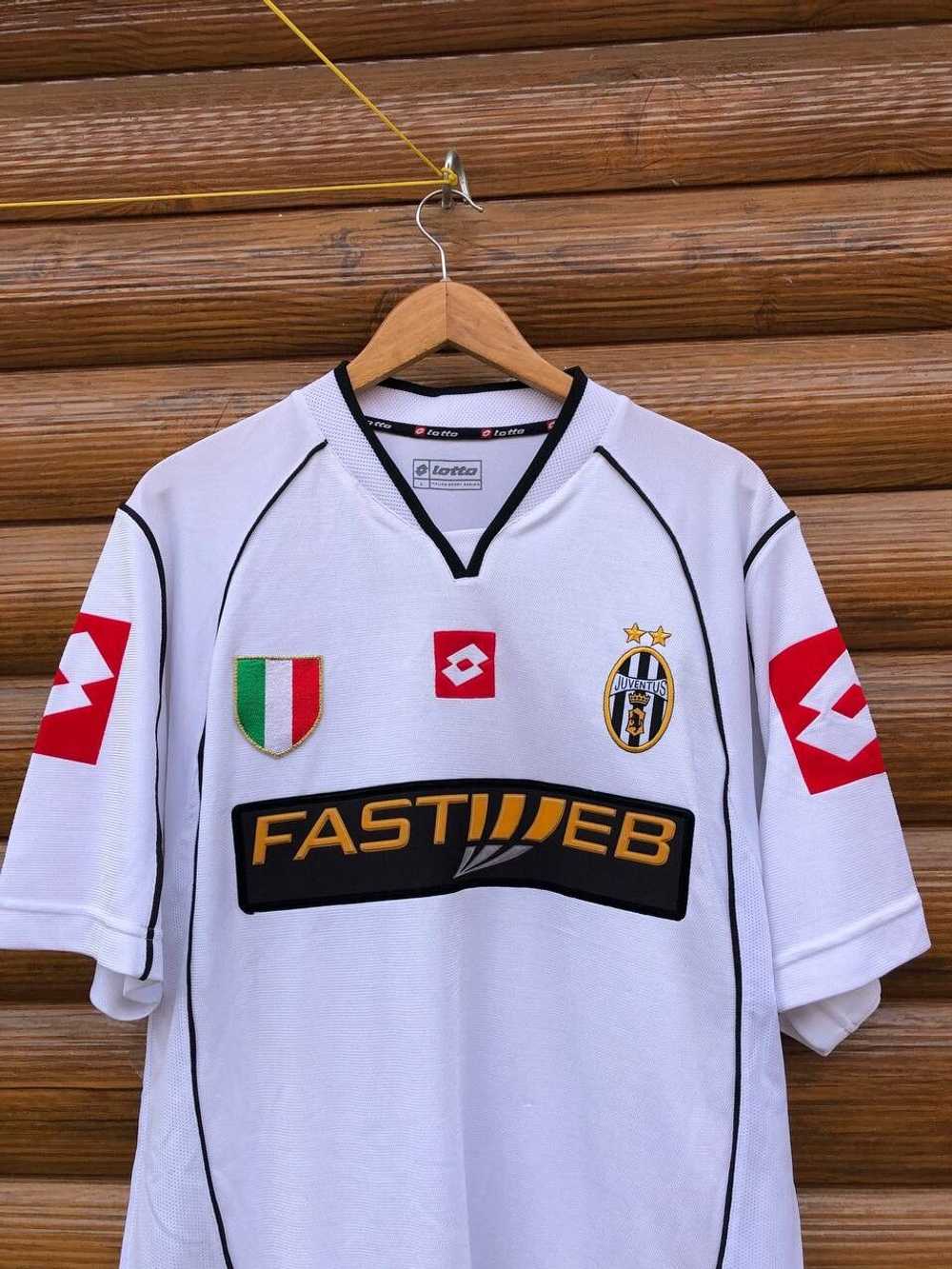 Jersey × Lotto × Soccer Jersey VINTAGE JUVENTUS A… - image 2