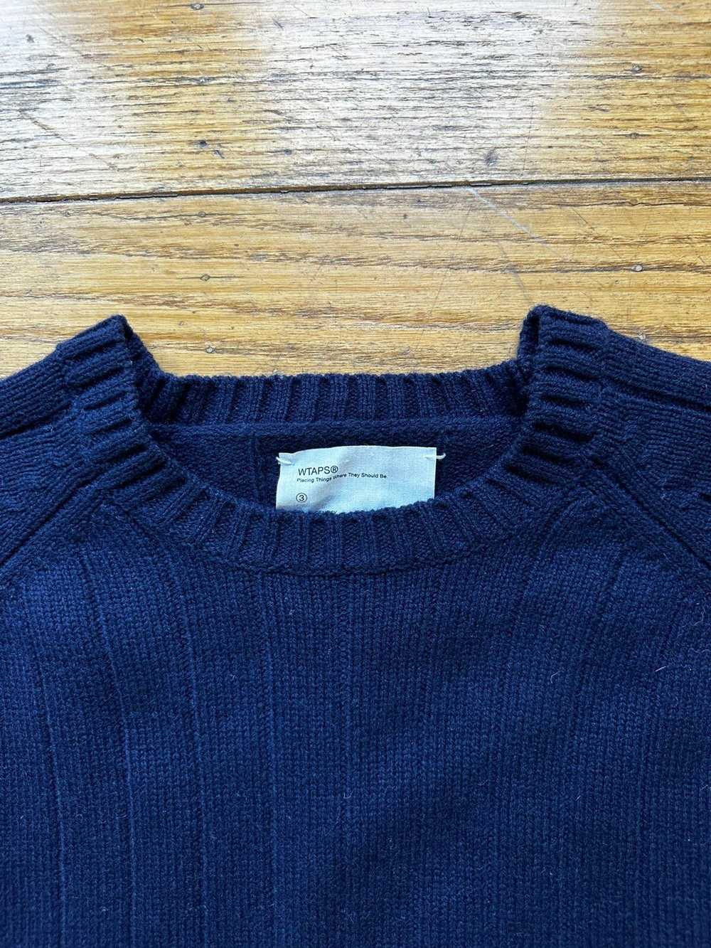 Wtaps AW17 Wtaps Deck Crew Sweater sz 3 - image 2