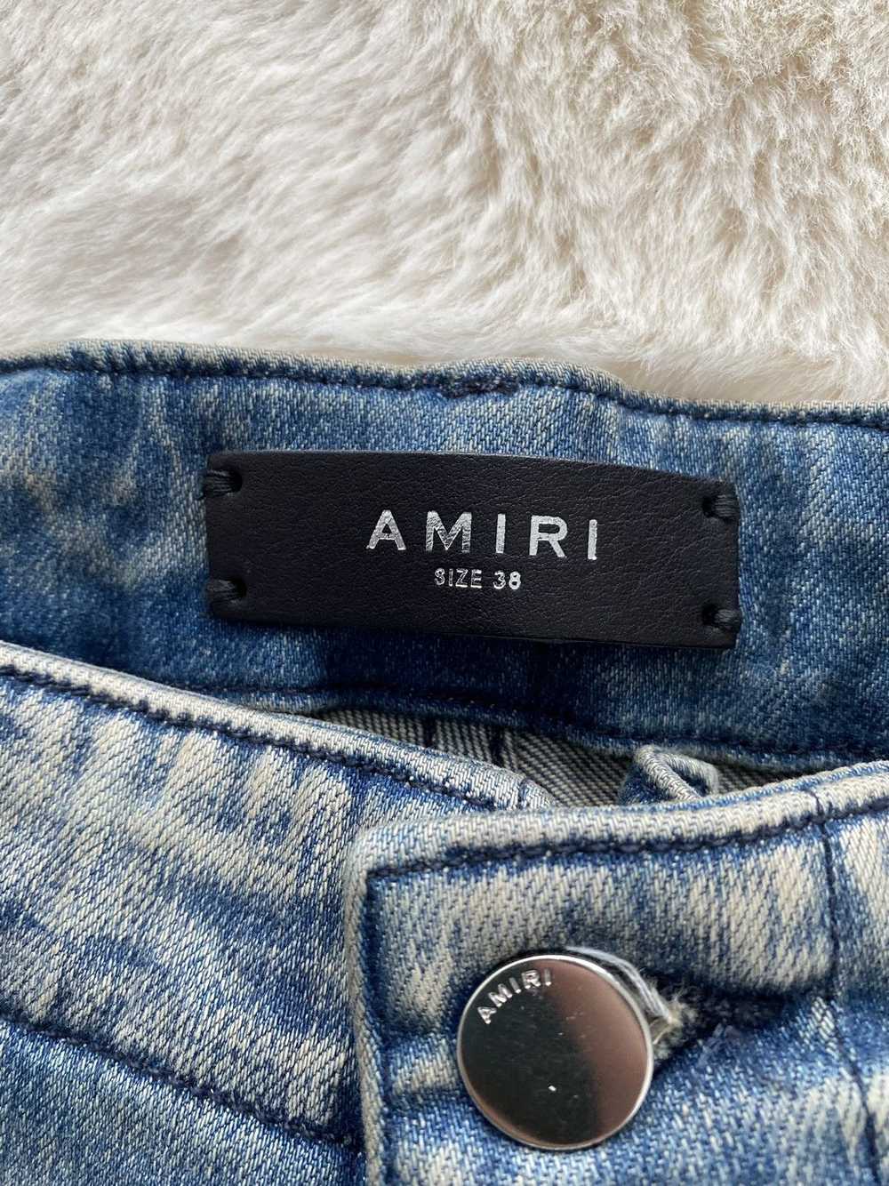 Amiri Amiri Clay Indigo Tactical Cargo Denim Jeans - image 2