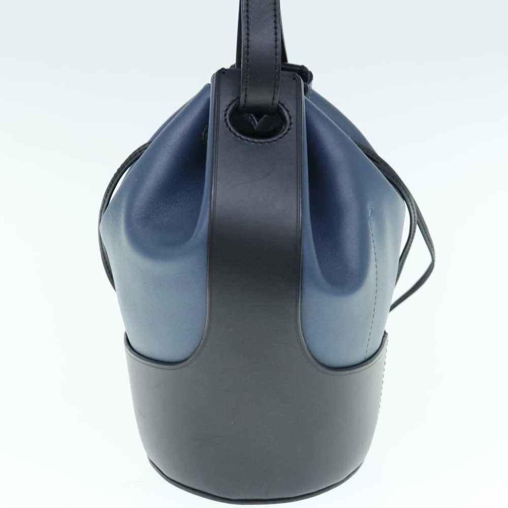 Loewe LOEWE Balloon Shoulder Bag Leather Black Na… - image 4