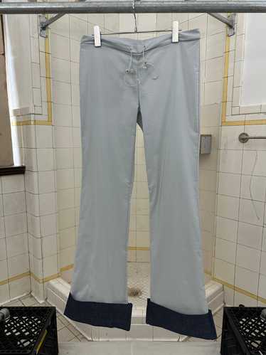 1990s Vintage Sabotage Baby Blue Pants with Remova
