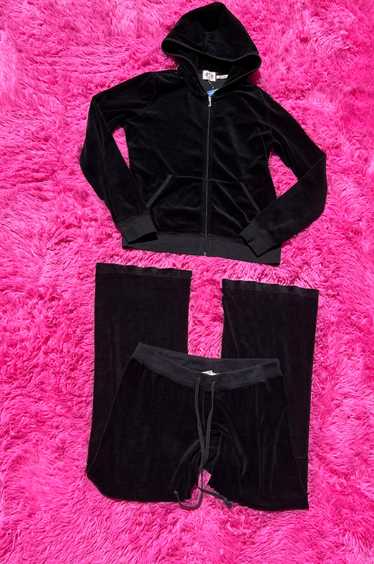 juicy couture black tracksuit