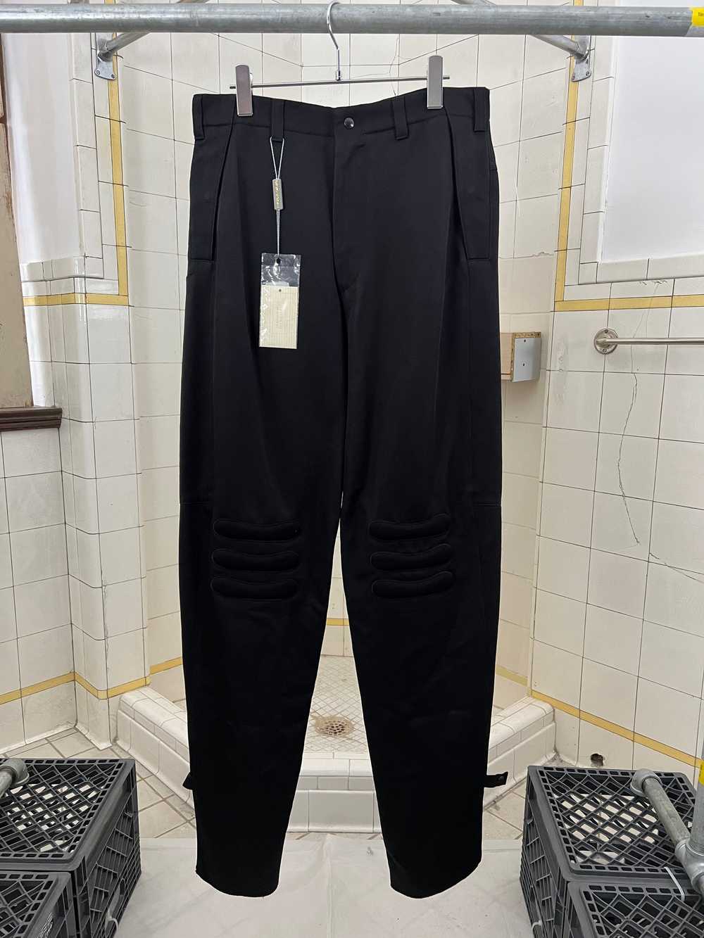 1990s Armani Padded Knee Work Trousers - image 1