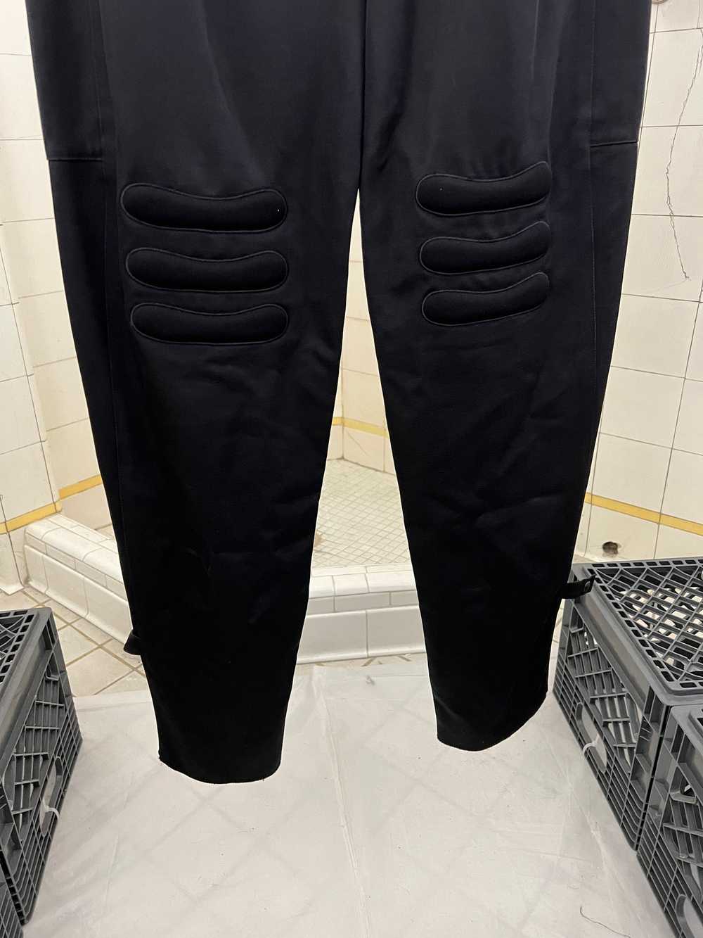 1990s Armani Padded Knee Work Trousers - image 3