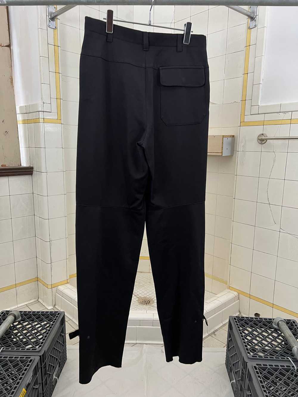 1990s Armani Padded Knee Work Trousers - image 4