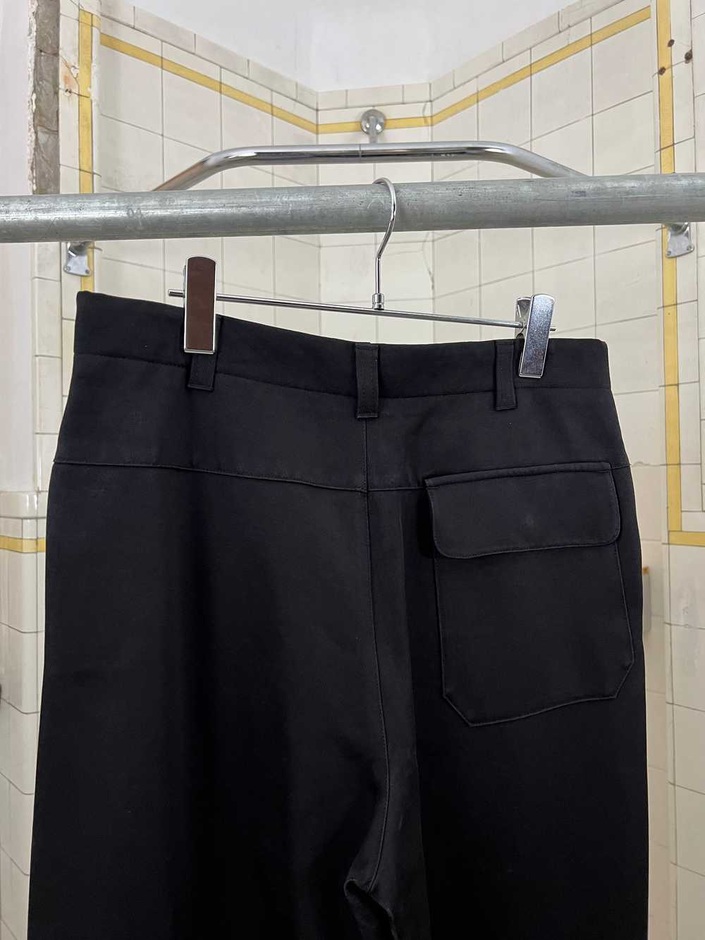 1990s Armani Padded Knee Work Trousers - image 5