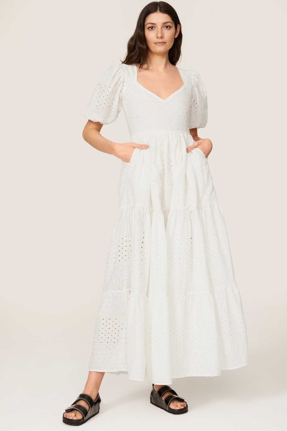 MILLE Maja Eyelet Dress - image 1