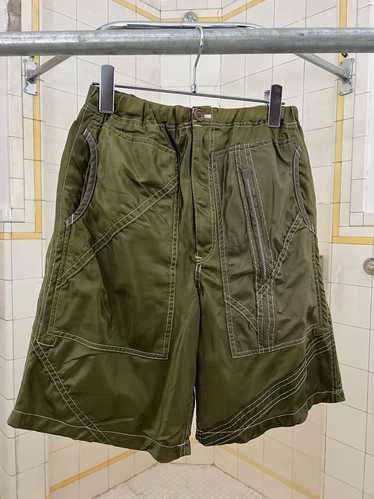 2000s Jipijapa Reconstructed Parachute Shorts