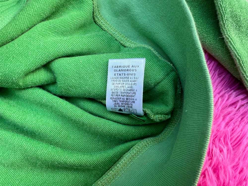 green terrycloth juicy couture hoodie - image 4
