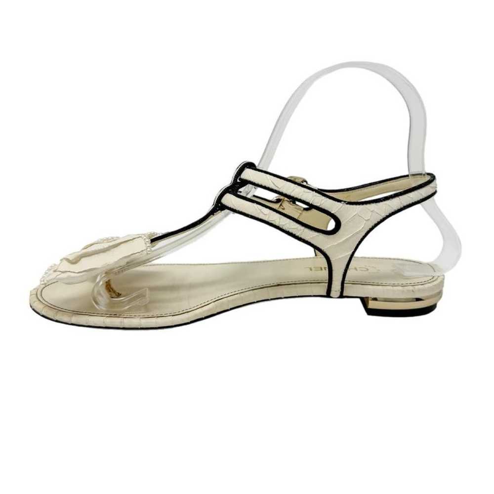 Chanel Leather sandal - image 11