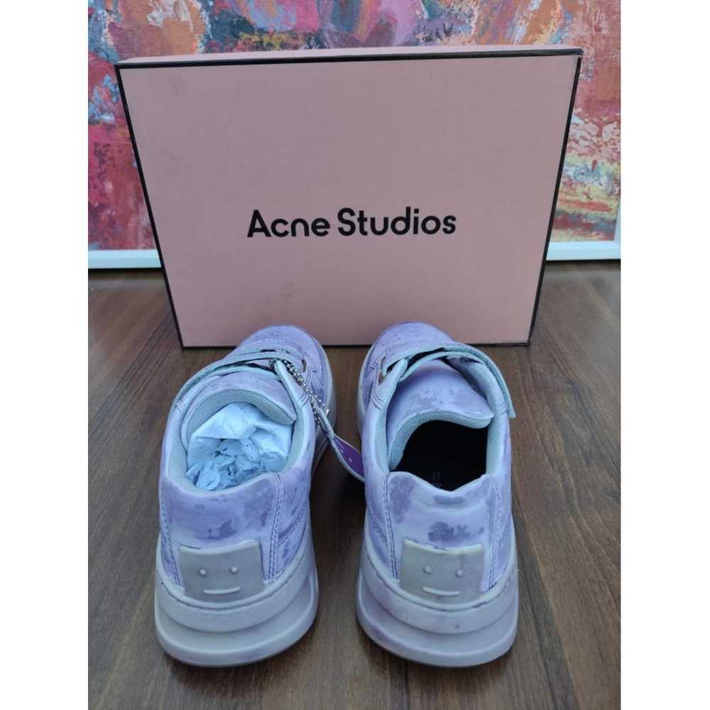 Acne Studios Steffey leather trainers - image 6