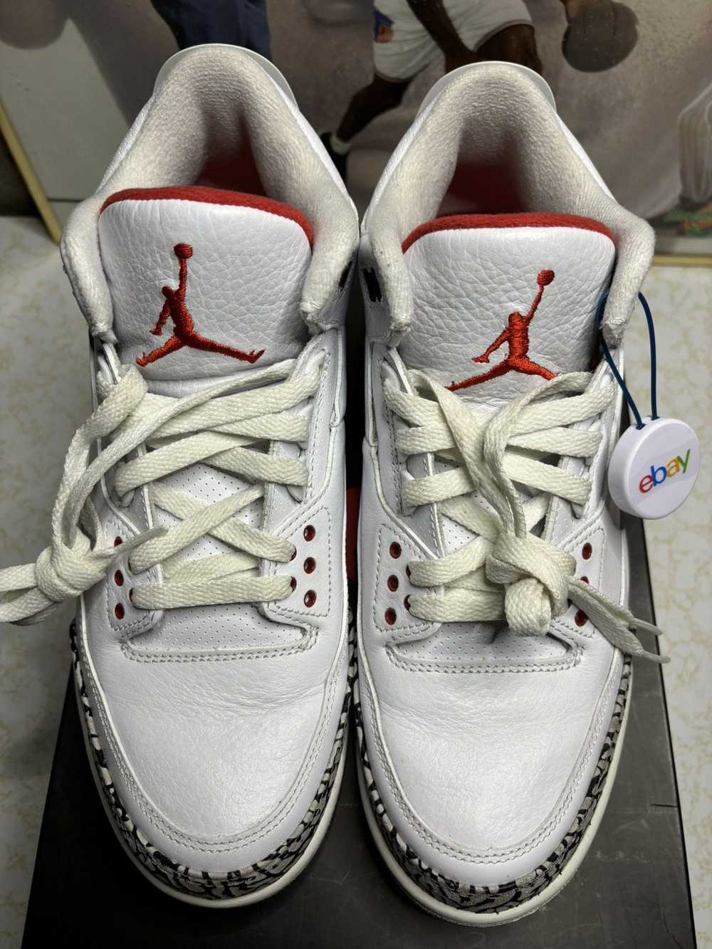 Jordan Brand Jordan Retro 3 ‘white cement 88” - image 2