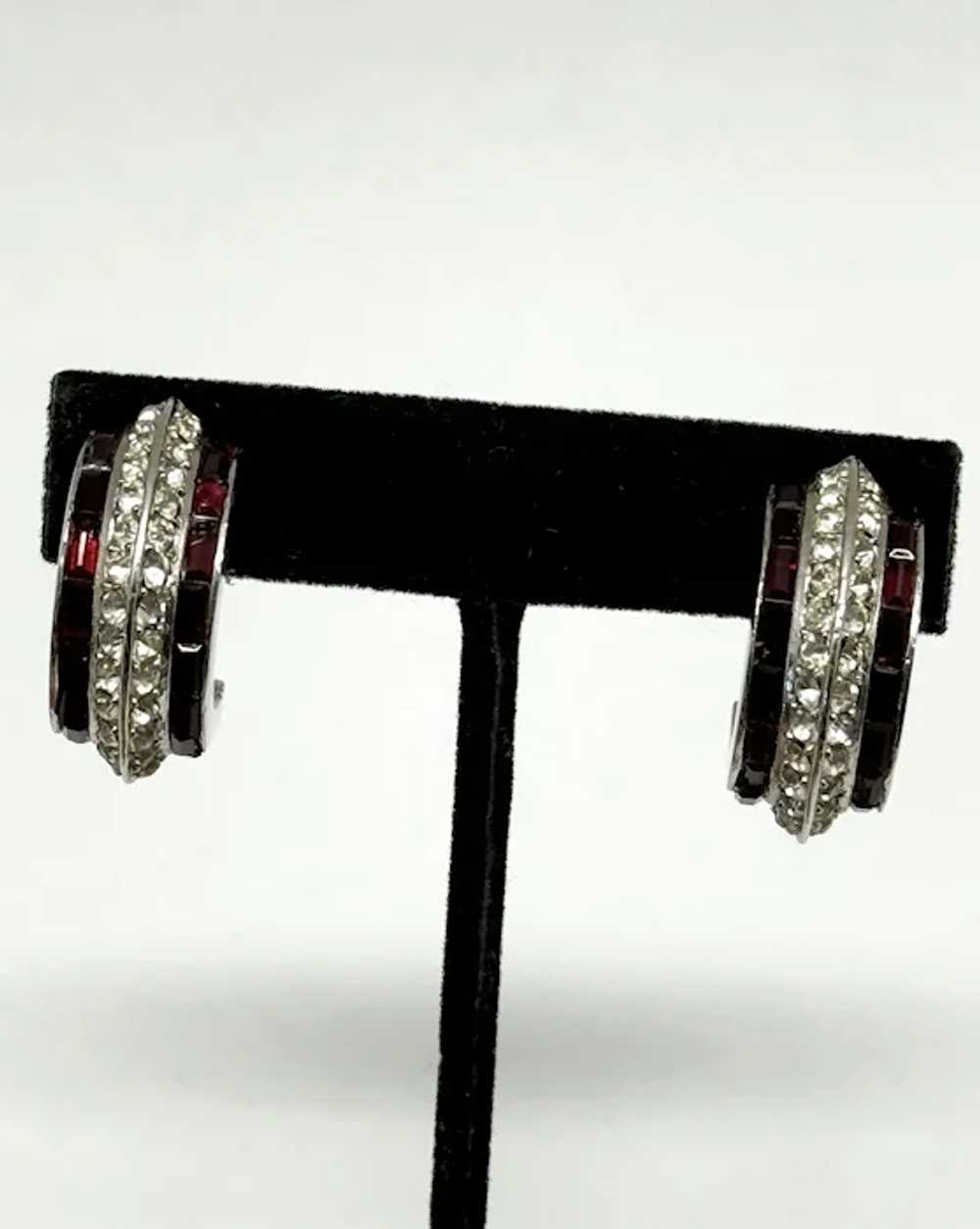 Vintage Kenneth Lane Hoop Earrings - image 10