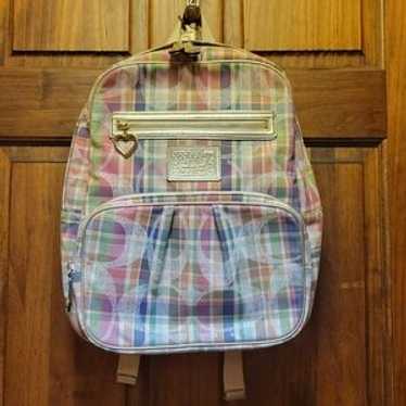 バッグ Coach Daisy Madras Poppy Pocket Shoulder Coach Daisy Madras Poppy Pocket Shoulder Coach. Poppy Daisy