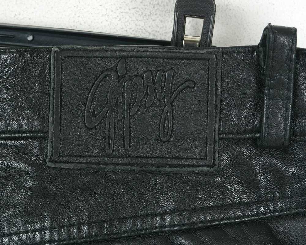 Leather × Other × Vintage Gipsy Mens W40 L30 Regu… - image 6