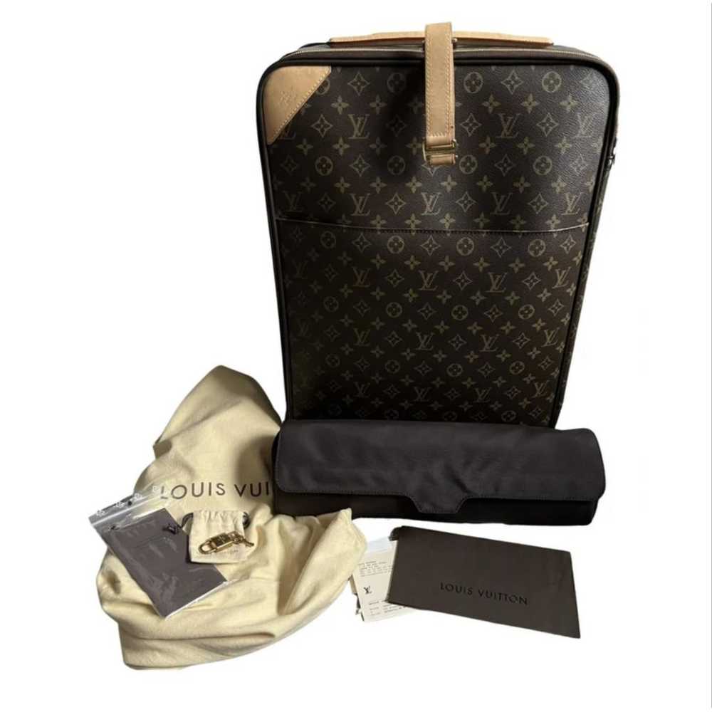 Louis Vuitton Pegase leather travel bag - image 2