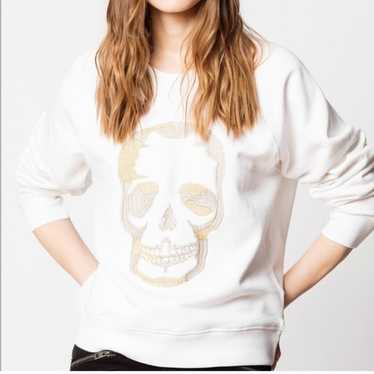 希少⭐Zadig&Voltaire 豪華 スワロフスキー✫スカル タンクトップ
