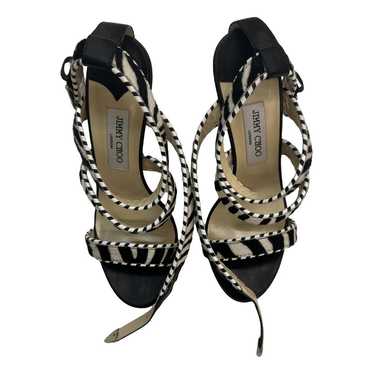 Jimmy Choo Lance leather sandals - image 1