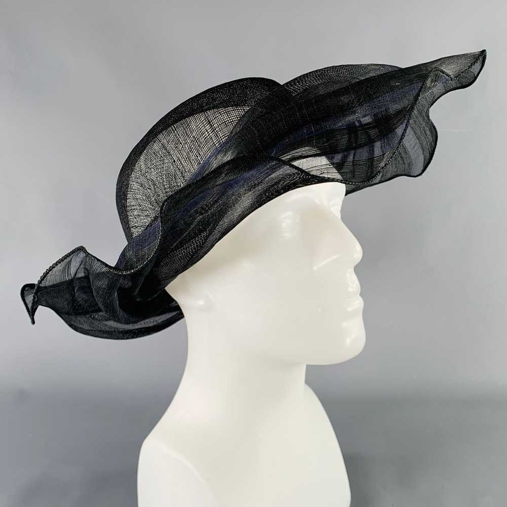 Other Black Nylon Straw Hat - image 1