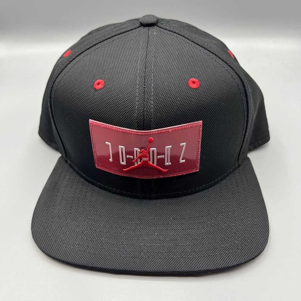 Jordan Brand Air Jordan Hat Men Black Red Jumpan … - image 1