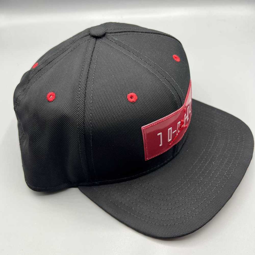 Jordan Brand Air Jordan Hat Men Black Red Jumpan … - image 2