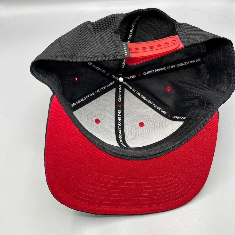 Jordan Brand Air Jordan Hat Men Black Red Jumpan … - image 4