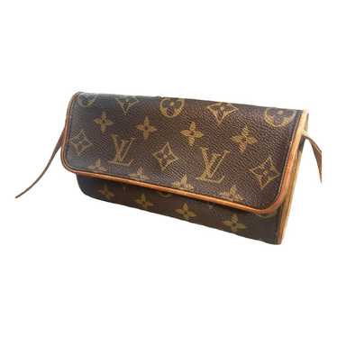 Louis Vuitton Twin leather clutch bag - image 1