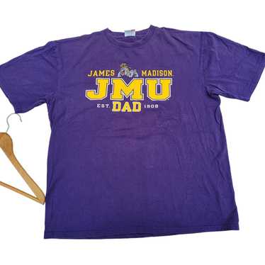 Ncaa Vtg James Madison University Dad Shirt