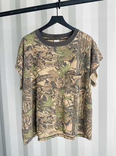 Vintage Cutoff Camo Shirt