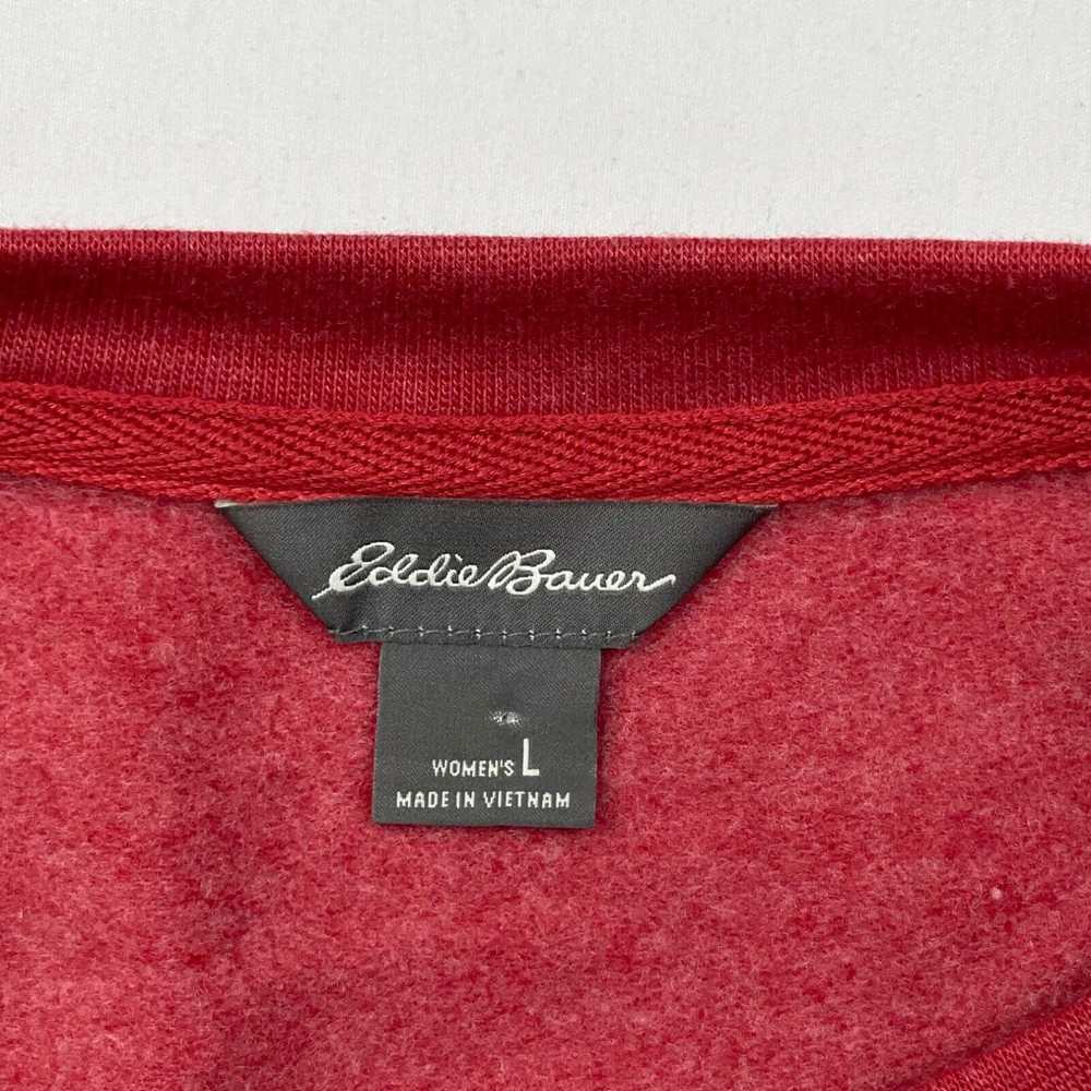 Eddie Bauer Eddie Bauer Shirt Womens Large Red Pu… - image 3