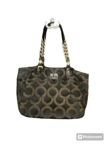 Coach Coach brown signature handbag