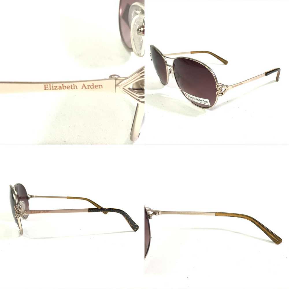 Vintage Elizabeth Arden Sunglasses EA 5196-2 Gold… - image 4