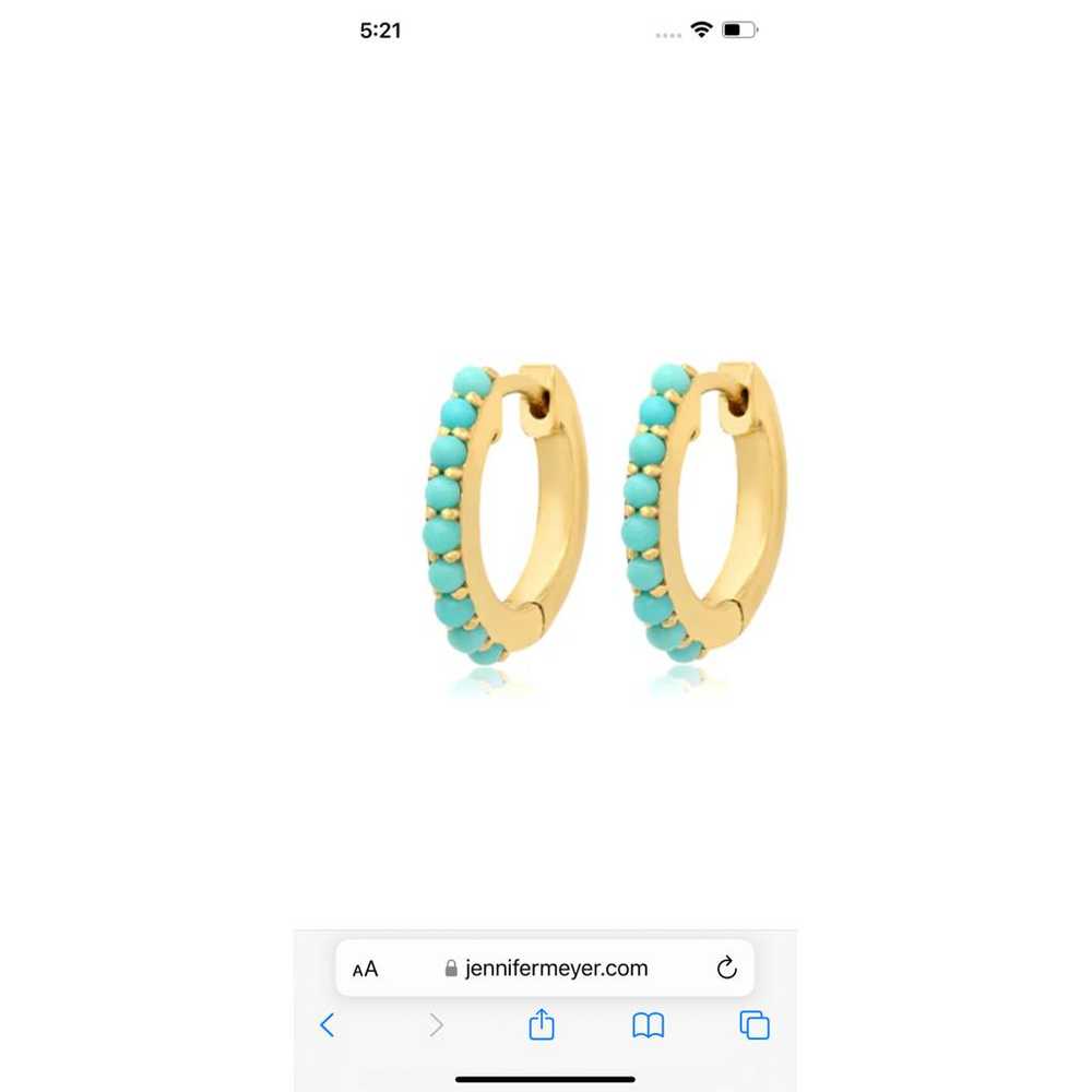 Jennifer Meyer Yellow gold earrings - image 2