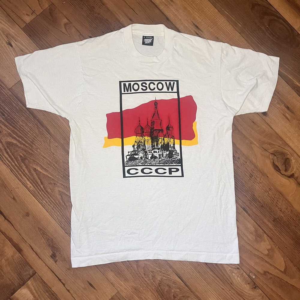 Vintage 1980s Moscow Tee - image 1