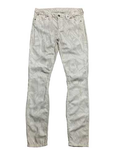 Helmut Lang Helmut Lang full printed skinny jeans - image 1