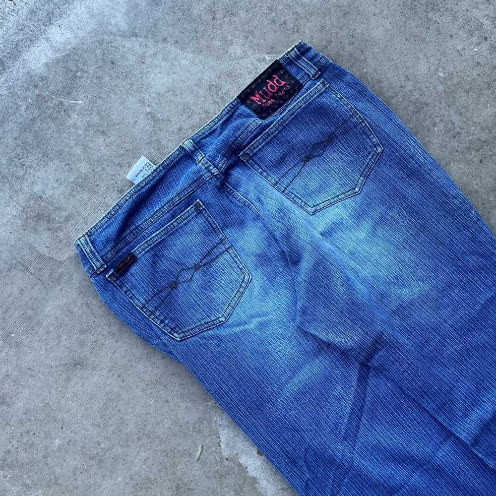 Vintage vintage y2k mudd bootcut flared jeans siz… - image 1