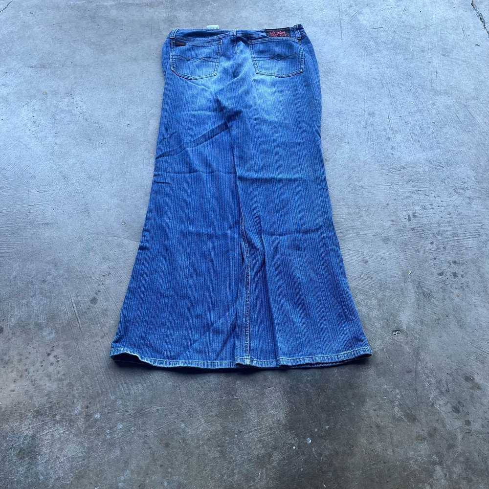 Vintage vintage y2k mudd bootcut flared jeans siz… - image 4