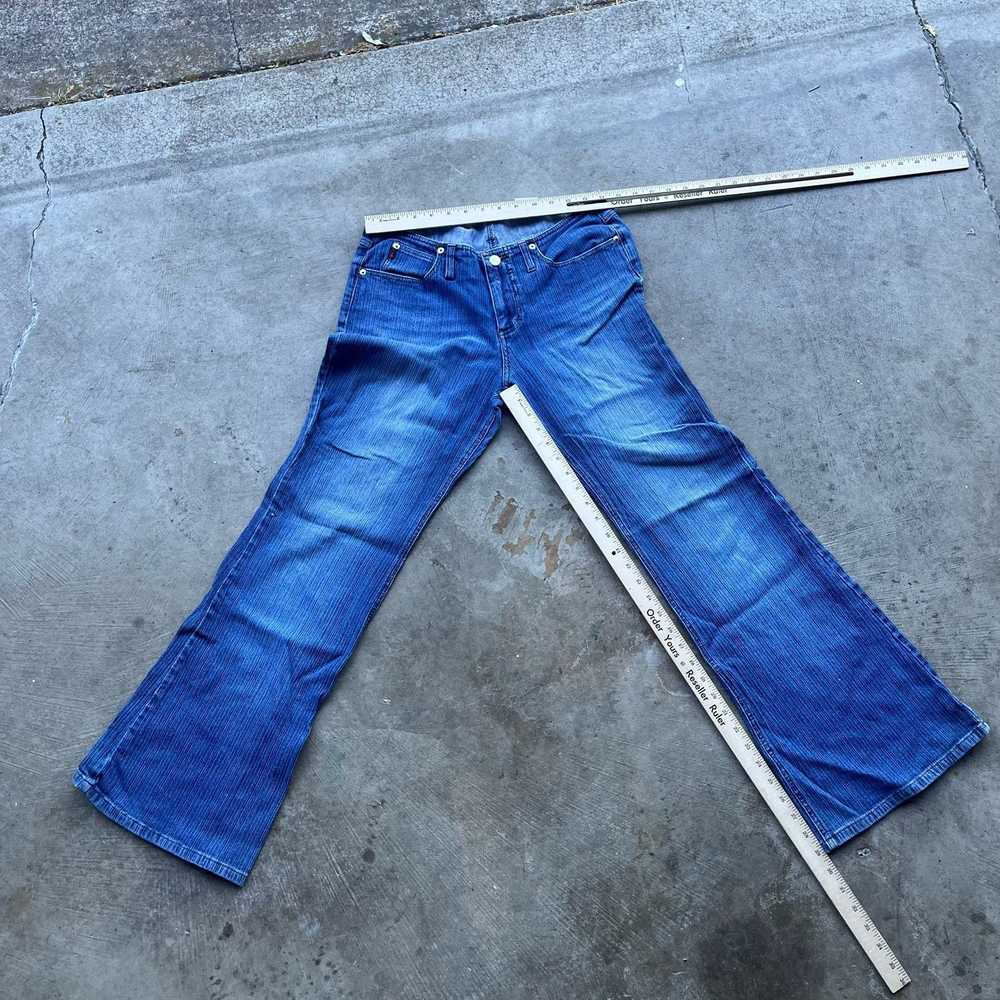 Vintage vintage y2k mudd bootcut flared jeans siz… - image 7