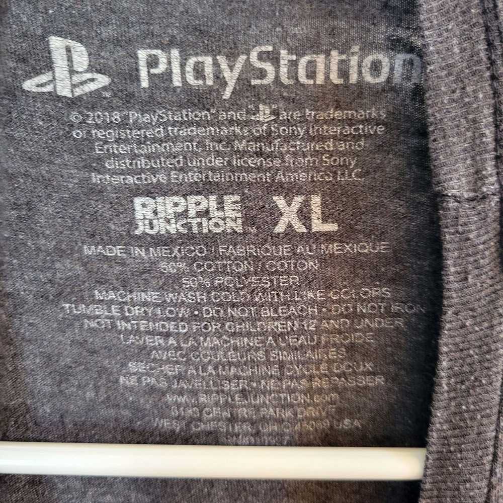 Ripple Junction Gray Playstation T-shirt Mens XL … - image 4