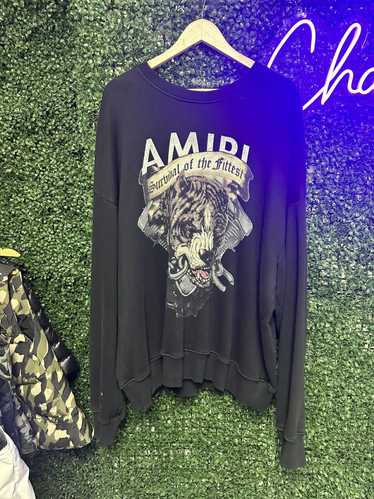 Amiri Amiri Survival of the Fittest Crewneck