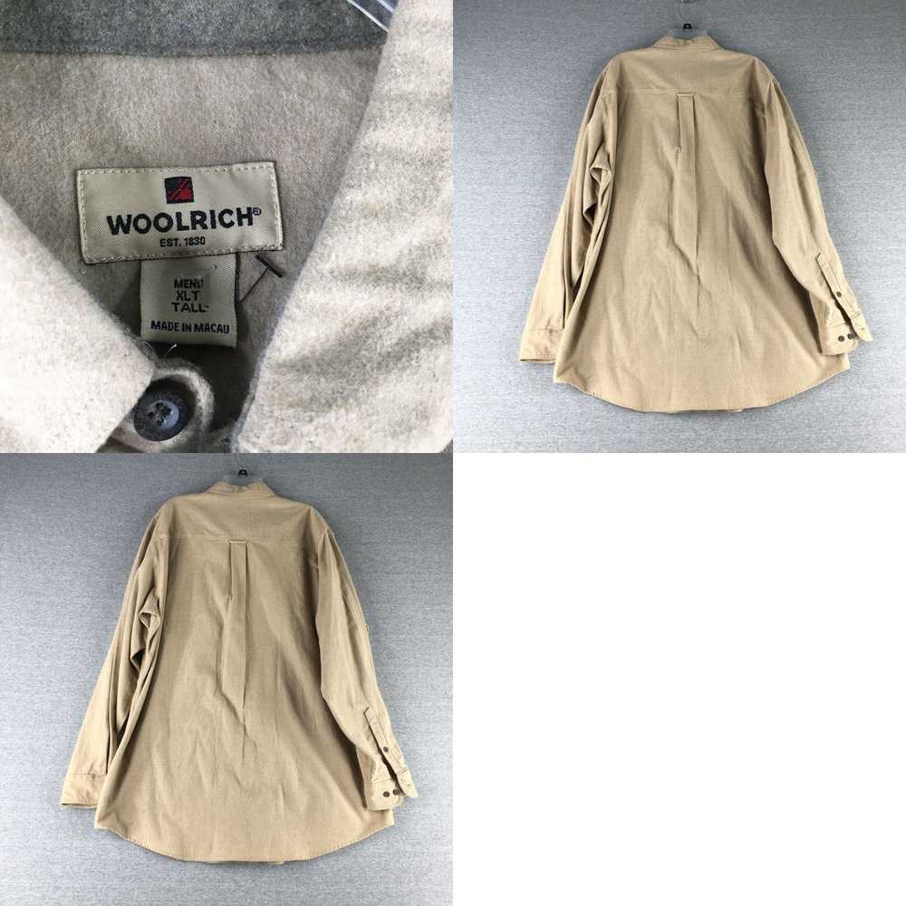 Vintage Woolrich Shirt Mens XL XLT Tall Chamois C… - image 4