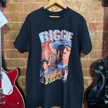 Designer Biggie smalls large black T-shirt